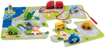 hape busy city playset