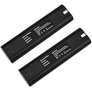 2 Pack 9.6V 3000mAh Ni-Mh Replacement Battery Compatible with Makita 9.6V Battery Compatible with Makita 9000 9033 193890-9 192696-2 632007-4