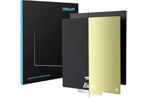 Creality Ender 3 Double Sided PEI Sheet, Official Magnetic Flexible Steel Build Plate 235*235mm, Smooth +Textured Heated Bed Platform for 3D Printer Ender 3 S1/3 S1 Pro/5S1/3 Neo/3 V2 Neo/3 V3 SE/3V3