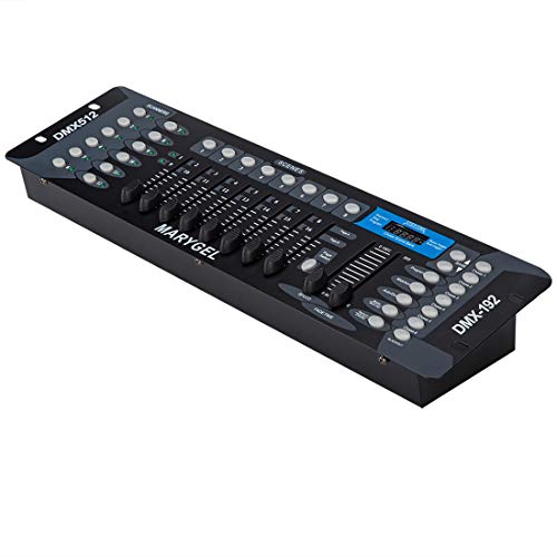 MARYGEL 192 CH DMX 512 Controller, Dmx Console for Stage Lights,Dj Lights, Par Lights, Moving head lights, Pubs, Disco. - Thumbnail 6