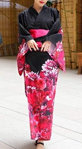 Amazon Co Jp 武藤静香rady限定 ノベルティー リゾートフラワー柄 浴衣 黒ピンク花柄 レディー リゾフラ柄 ホビー