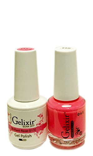 Gelixir matching color & nail laquer Brillant Rose -013