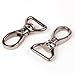 Pack of 20 Cotowin 3/4-inch Silver Color 360 Degree Curved Lobster Clasps Swivel Trigger Clips Snap for Shoulder Bag Backpack Luggage Replacement