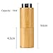 2 pcs 10 ml Travel Perfume Atomizer Spray Bottle- Twisting Concealed Mouth Design/Portable Refillable Empty Bottle for Perfume and Aftershave