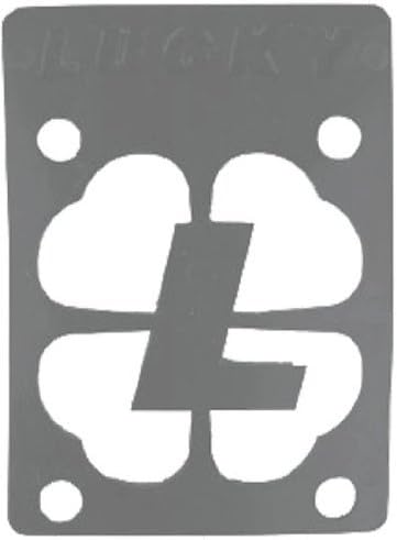 Lucky Silver 1/8" Risers Single