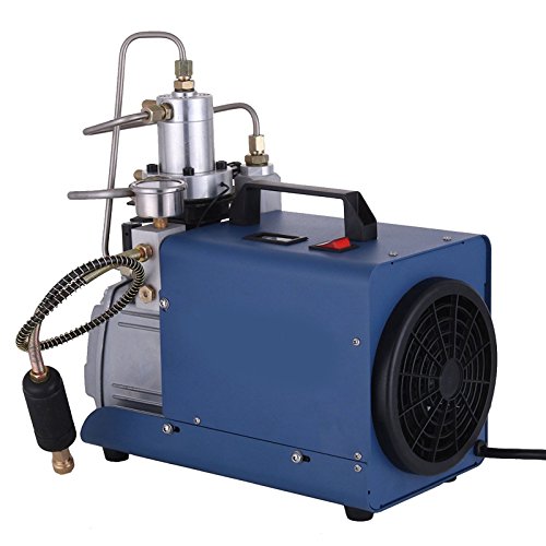 Smarketbuy 110V 30MPa Electric Air Compressor Pump High Pressure Airgun Compressor Rifle PCP Inflator Air Pump (30Mpa)