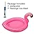 Inflatable Flamingo Cooler Salad Serving Bar Tray Ice Chest Buffet Cooler Drink Holders for Pool Flamingo Beach Party Picnic Family Reunion
