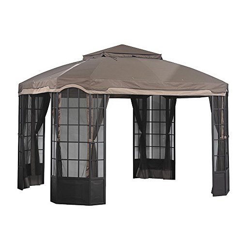 Sunjoy Replacement Canopy Set for Sears Bay Window Gazebo