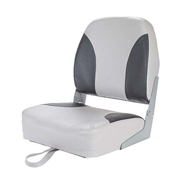 Rage-Powersports-DLX-BOAT-SEAT-GCG-Bass-Fishing-Replacement-Folding-Vinyl-Boat-Seat