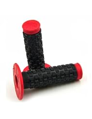 Automotive Parts and Accessories: Soft Protaper MX Pillow Top Grip 7/8" for Dirt Pit bike Motocross Motorcycle Handlebars (Red) - KZ