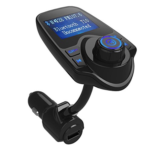KingTo Bluetooth FM Transmitter for Car,Wireless Radio Adapter Hands-free Phone MP3 Support Micro SD Card car styling