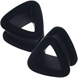 00 gauge ear plug flesh tunnels screw double flare expander stretcher Taper piercings plug 00g 10mm