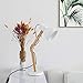 AWEHIRU Tomons Wood Adjustable Head Desk Lamp, Designer Table Lamp, Reading Lights, Study Lamp, Work Lamp, Office Lamp, Bedside Nightstand Lamp - White