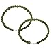 Yuhytop Mayam 8 Pairs Military Boot Straps Blousing Garters Elastic Boot Bands with Metal Hooks for Navy Army Air Force