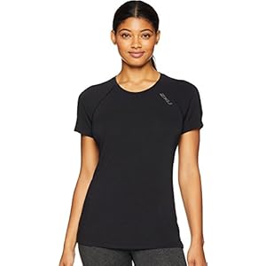 2XU Dames Heat Short-Sleeved Run T-Wr5206a T-shirt