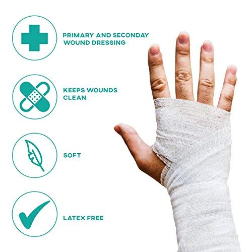 3 6+Pack+Sterile+Gauze+Medical+Bandage