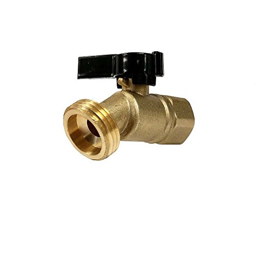Libra Supply Heavy Duty 3/4'', 3/4 inch, 3/4-inch Quarter Turn Female Hose Bibb, FIP x GHT, (Pack of 5 pcs, click in for more size options), Commercial Grade Plumbing Supply