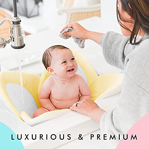 Blooming Bath Lotus Baby Bath Seat for Sink Premium Baby Bathtub