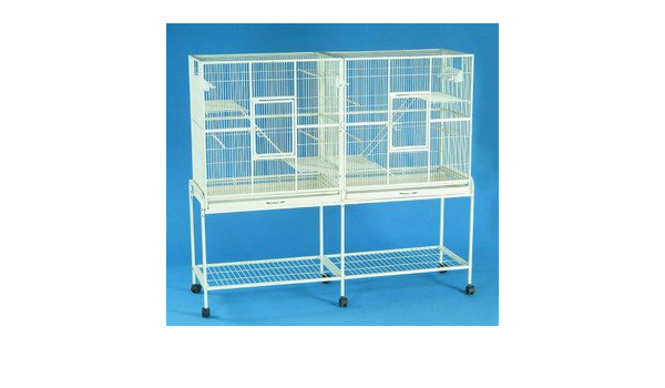 double hamster cage divider