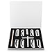 ELEVEN EVER Eyebrow Stencil Ruler kit -Includes 4 Group Eyebrow stencils and an Eyebrow Pencil Permanent Makeup Tools