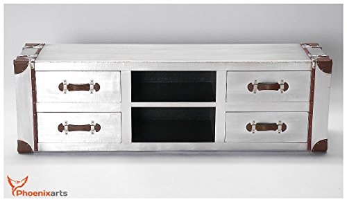 Phoenixarts-Industrie-Design-Vintage-TV-Sideboard-Schrank-Aluminium-Truhe-Lowboard-Loft-Mbel-501