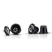 RECAPS Refillable Capsule BPA Free Coffee Pods Reusable 100 Times Compatible with Nespresso Original Line Machines 3 Pack Black