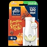 Glade Pumpkin Spice Latte Plug In Starter Kit 4 Holders 4 Refills 20 ml view 2