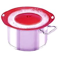 LINFON Boil Over Protector Boil Over Universal Lid Fits Openings 6" to 10" in Diameter