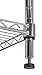 Muscle Rack SWS181847-4C Steel Wire Shelf Slim Spacesaver 18”W x 18”D x 47”H, 4 Shelves, 47