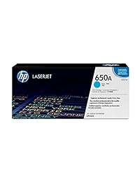 HP 650 A (CE271 A) Cyan Original LaserJet Toner Cartridge