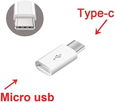 Jadebin Micro USB to USB Type C (USB 3.1) OTG & Data Transfer Adapter for Smartphones