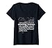 Womens Apollo 11 Moon Landing 50th Anniversary Design Woman Girl V-Neck T-Shirt