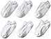 Hanes Women's Athletic No-Show, 6-Pack, White, Sock Size: 9-11, Shoe Size: 5-9