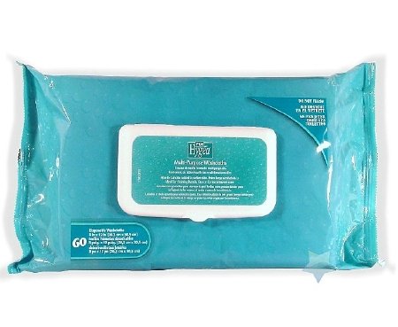Hygea Washcloths Multi-Purpose, Solo Softpack, 12 x 8 Inch, J14108 (Case of 540)