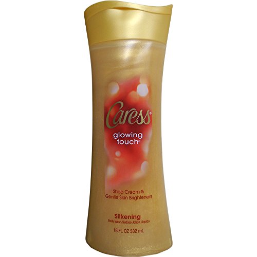 Caress Glowing Touch Silkening Body Wash, 18 Fl Oz/ 532 mL, (3 PACK)