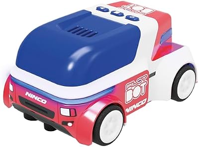 - Coche Robot programable Mediante Tarjetas de Colores | Sigue la Linea marcada | Coche a Radio Control | con Luces y Sonido | A Partir de 6 años (NT10061)