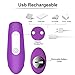 Waterproof G Spot Vibrator with Quiet Dual Motor 9 Vibration Modes,PALOQUETH Clitoris Stimulator Couples Vibrator Toy with Magnetic USB Rechargeable Design for Couple Play,Wireless Remotethumb 4