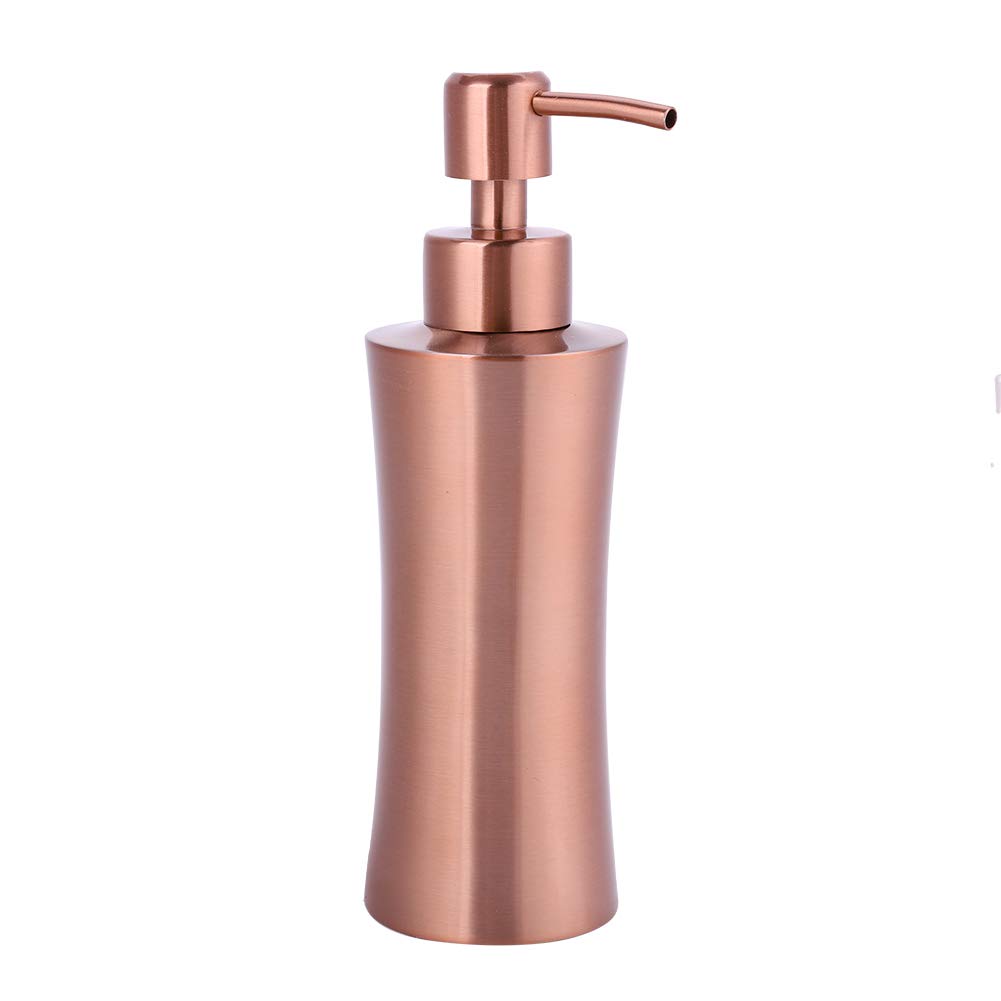 304 Stainless Steel Standing Soap Dispenser for Bathroom Kitchen, Shower Gel Lotion Shampoo Bottle Dispenser with Premium Durability and Leak-Proof Design