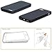 Ailun Phone Case for iPhone 5s,iPhone SE,iPhone 5,Shock-Absorption Bumper,Anti-Scratch,Fingerprint&Oil Stain Shell Soft Dual Color TPU Back Cover[Pureblack]