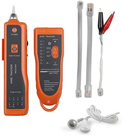 Tenflyer Toner Telephone Wire Tracker Tracer Ethernet LAN Network Cable Tester Detector Line Locator
