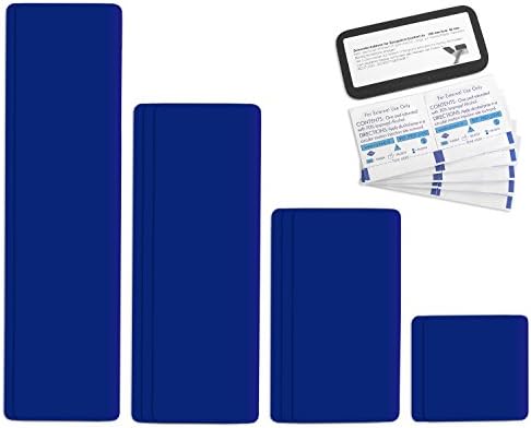 10 self-adhesive patches for tarpaulin repair, EasyPatchComfort, 100 mm wide
