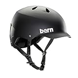 Bern Unlimited Watts EPS Summer Helmet, Matte Black, S/M