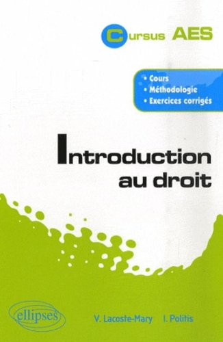 Introduction au droit