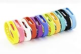 MultiColor Replacement WristBand for Xiaomi Mi Band by Wearable4U (NO TRACKER)