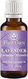 Lavender Essential Oil 30 ml. 100% Pure, Undiluted, Therapeutic Grade For Aromatherapy, Diffuser, Relaxation, Calming, Massage, Sleep Aid, Skin, Body, Hair, Soap Making, Laundry Dryer Balls