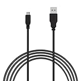 Luxebell Premium Mini USB Data Transfer Charging Cable Cord for GoPro Hero 4 3+ 3 Silver Black White, Hero HD - 9.84 Feet(3 Meters)