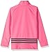 adidas Little Girls' Tricot Jacket Set, Bright Pink, 5