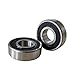 M-Jump 10 PCS 6203-2RS Sealed Bearings 17x40x12mm Ball Bearing - Double Seal and Pre-Lubricated, Deep Groove Ball Bearings - Bearing Steel