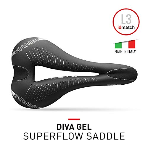 selle italia diva gel flow women's bicycle saddle