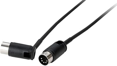BOSS BMIDI-PB2 2ft Space-Saving MIDI Cable with Multi-Directional Connectors